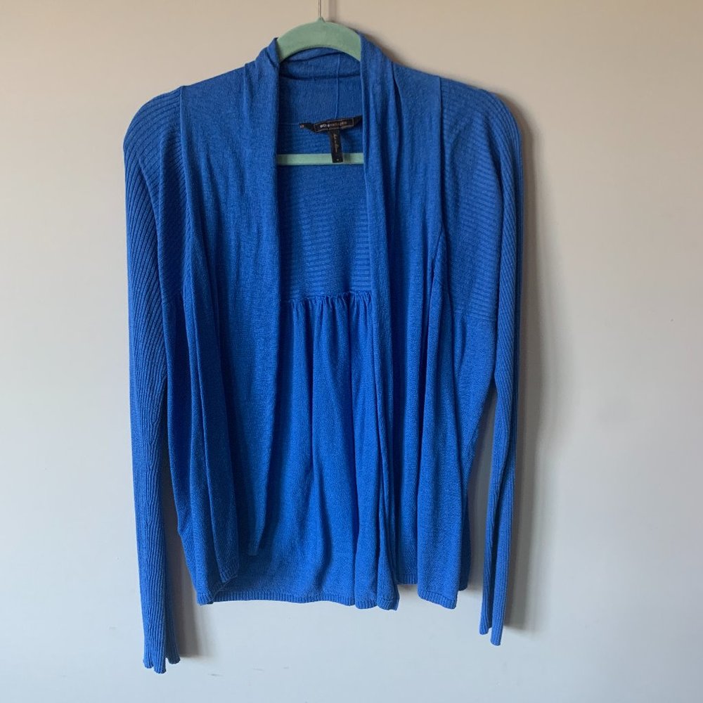 BCBG Long Sleeve Top (cardigan) - Blue
